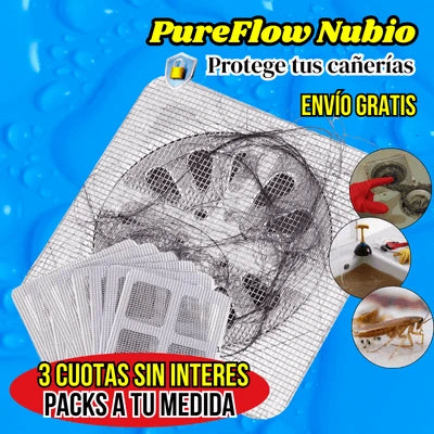 ¡Oferta exclusiva Packs! 🔥PureFlow Nubio, escudo para rejillas | Proteje tus Cañerias 🛡️