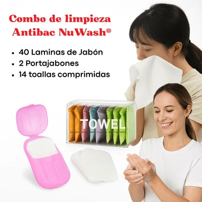 Combo de limpieza Antibac NuWash
